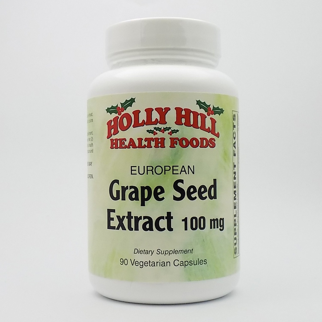 Holly Hill Health Foods, European Seed Extract 100 MG, 90 Capsule