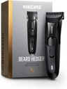 MANSCAPED® The Beard Header® Premium's Beard Trimmer, 20 Lungime Lamă reglabilă Roată, Oţel inoxidabil T-Blade pentru trimming de păr facial de precizie, Clipper impermeabil fără fir