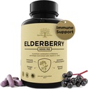 Elderberry cu vitamina C, zinc, & Ginger 