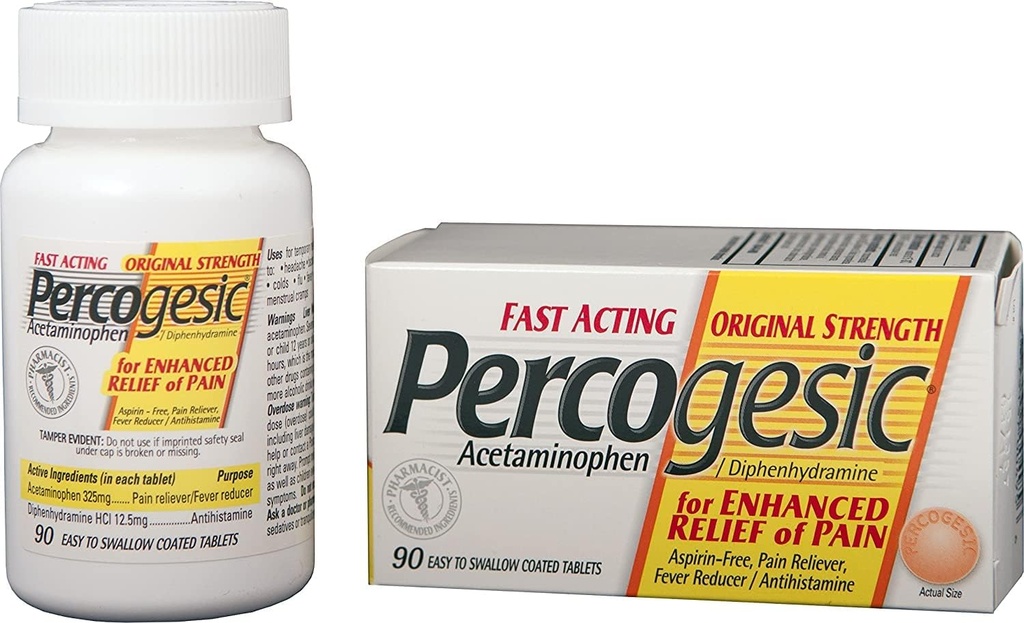 Percogesic Original Pain Defense 