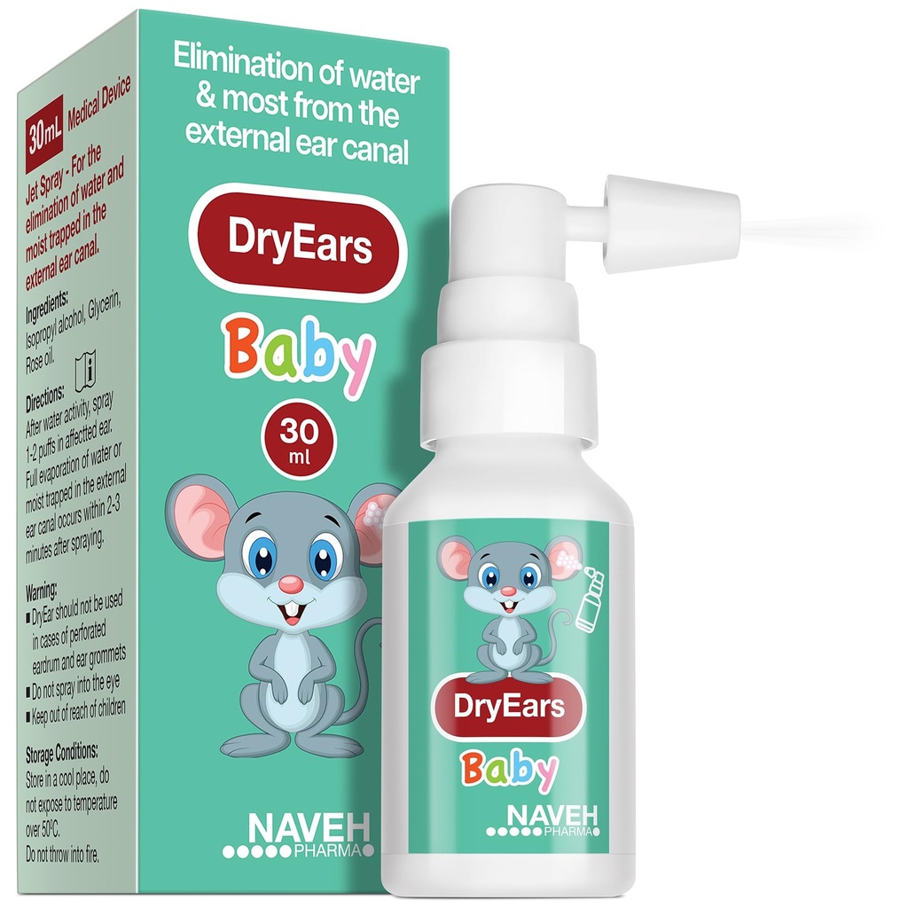 NAVEH PHARMA® Urechi uscate Bebelus 