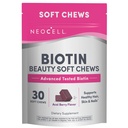 NeoCell Biotin Beauty Soft Chews, For Healthy Skin, Hair, Nails, Energy Supplement, Acai Berry Flavor, Soft Chews, 30 Count, 1 Bag