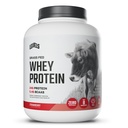 Nivele Grass Pudră de proteine Fed Whey, Nu Artificiale, 24G de proteine, Căpșuni, 5LB