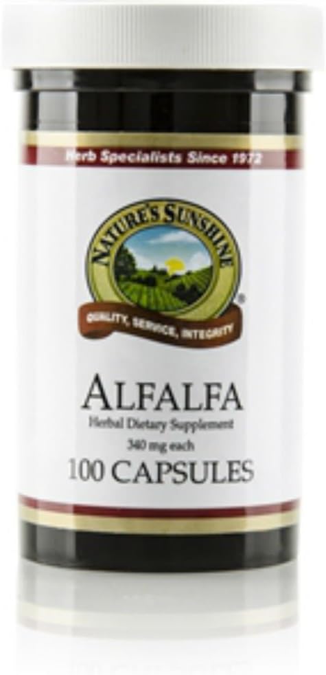 Alfalfa 100 capsule (Pachet de 2)