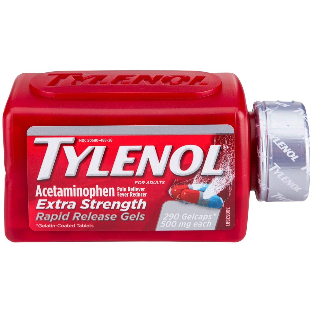 Tylenol Rapid Release Gels (290 oct.) (2 ambalaj)