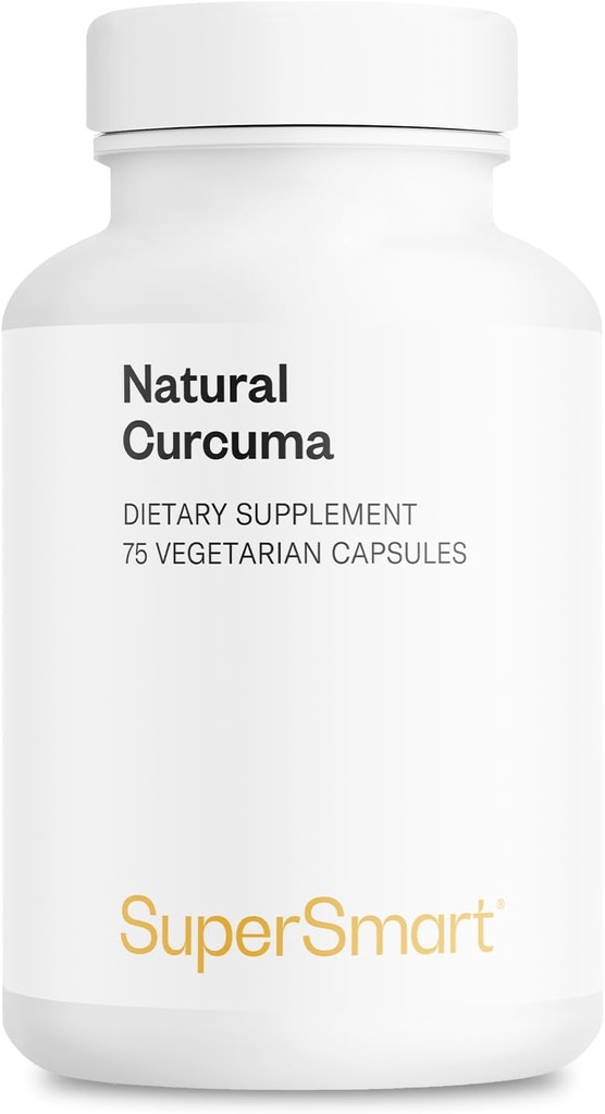 Supersmart - Curcuma natural 2500mg pe zi (High Potenty) - Curcuma Longa Extract Supliment - Tumeric Curcumin 95% Curcuminoide 