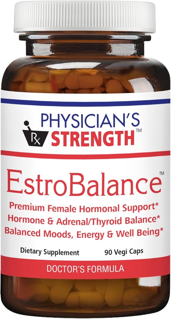 Puterea medicului EstroBalance - 90 Vegi Caps - Sistemul hormonal Suport metabolic - 45 Serviri