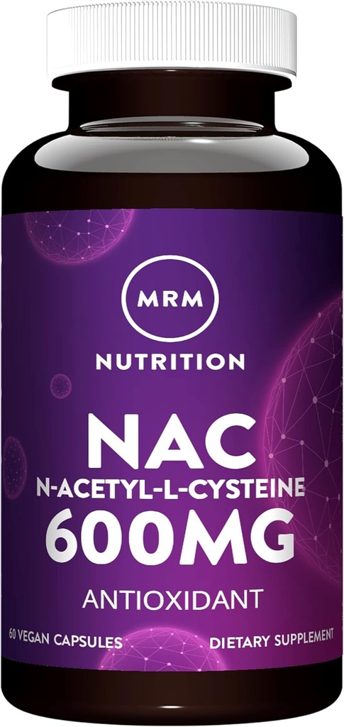 MRM Nutriţie N-Acetyl-Cysteine (NAC) 600 mg 