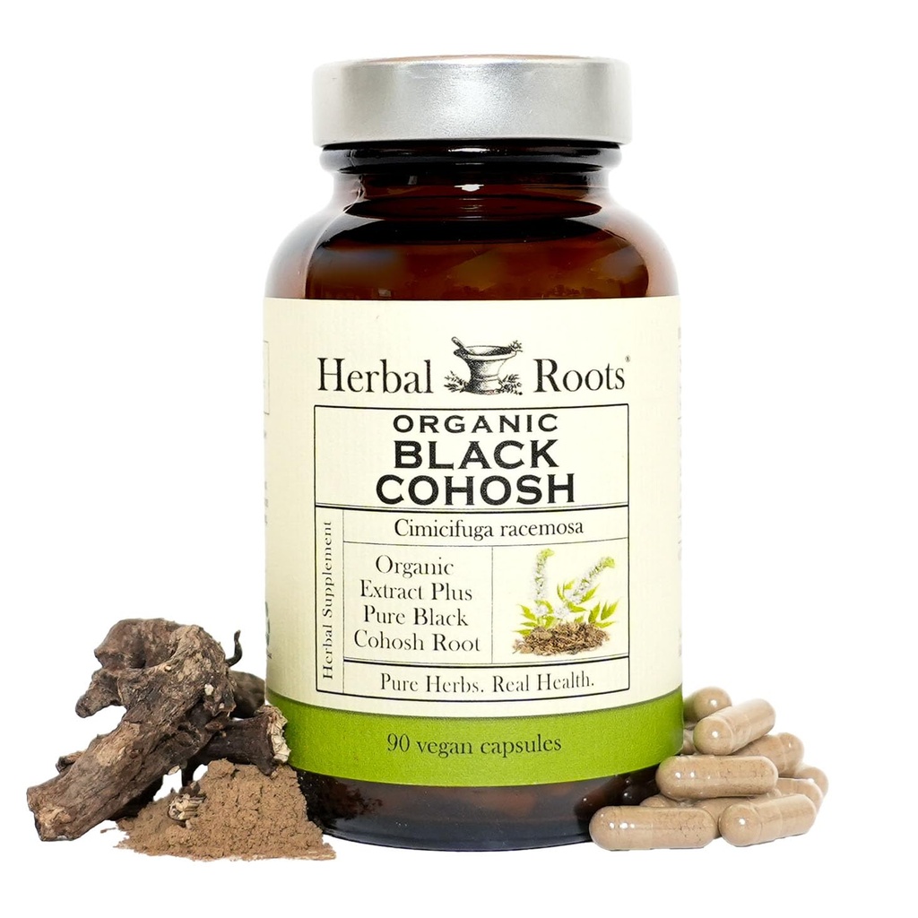 Rădăcini de plante organice negru Cohosh rădăcină 
