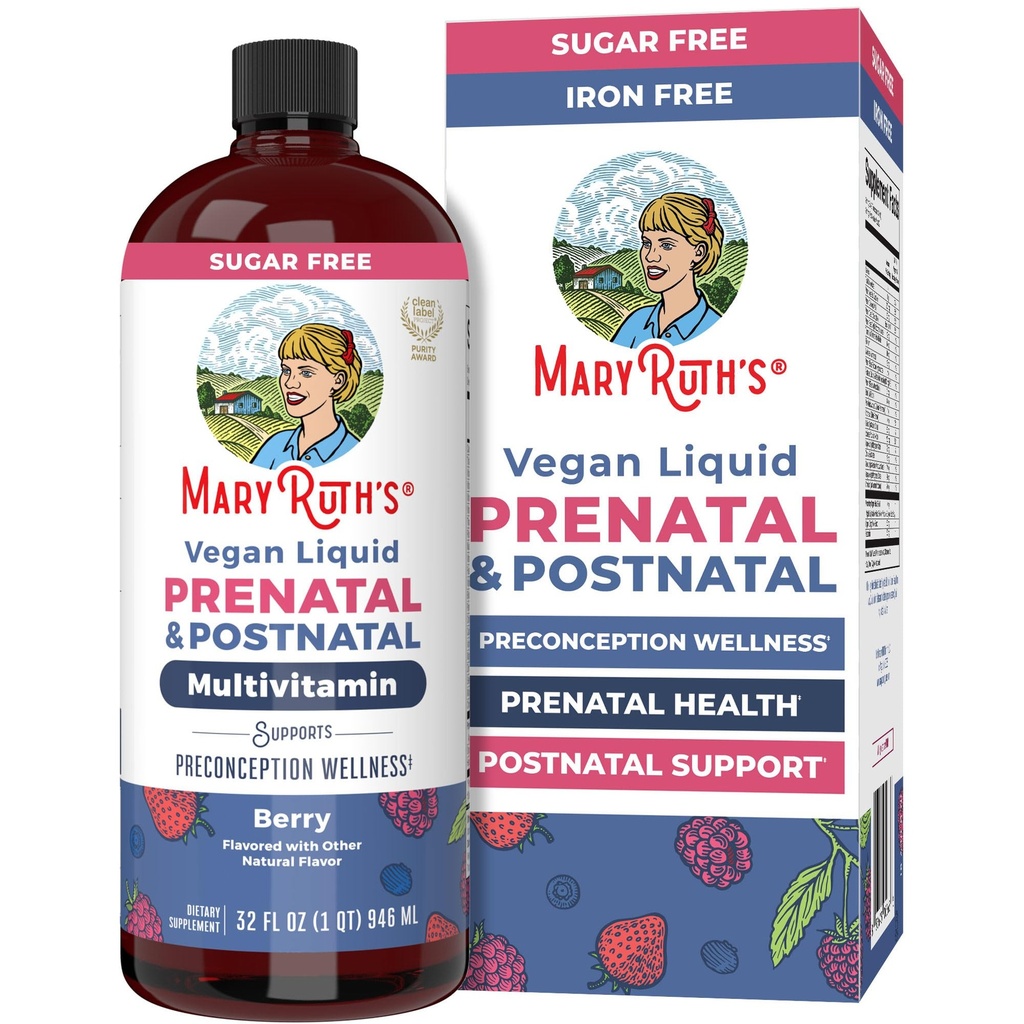 MaryRuth Organics Vitamine postnatale și prenatale pentru femei 