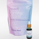 Philosophie Sunshine Drops & Cosmic Elixir Bundle - Clorofila lichida si Superfood Powder Blend - Toate plantele naturale-Based 2pack