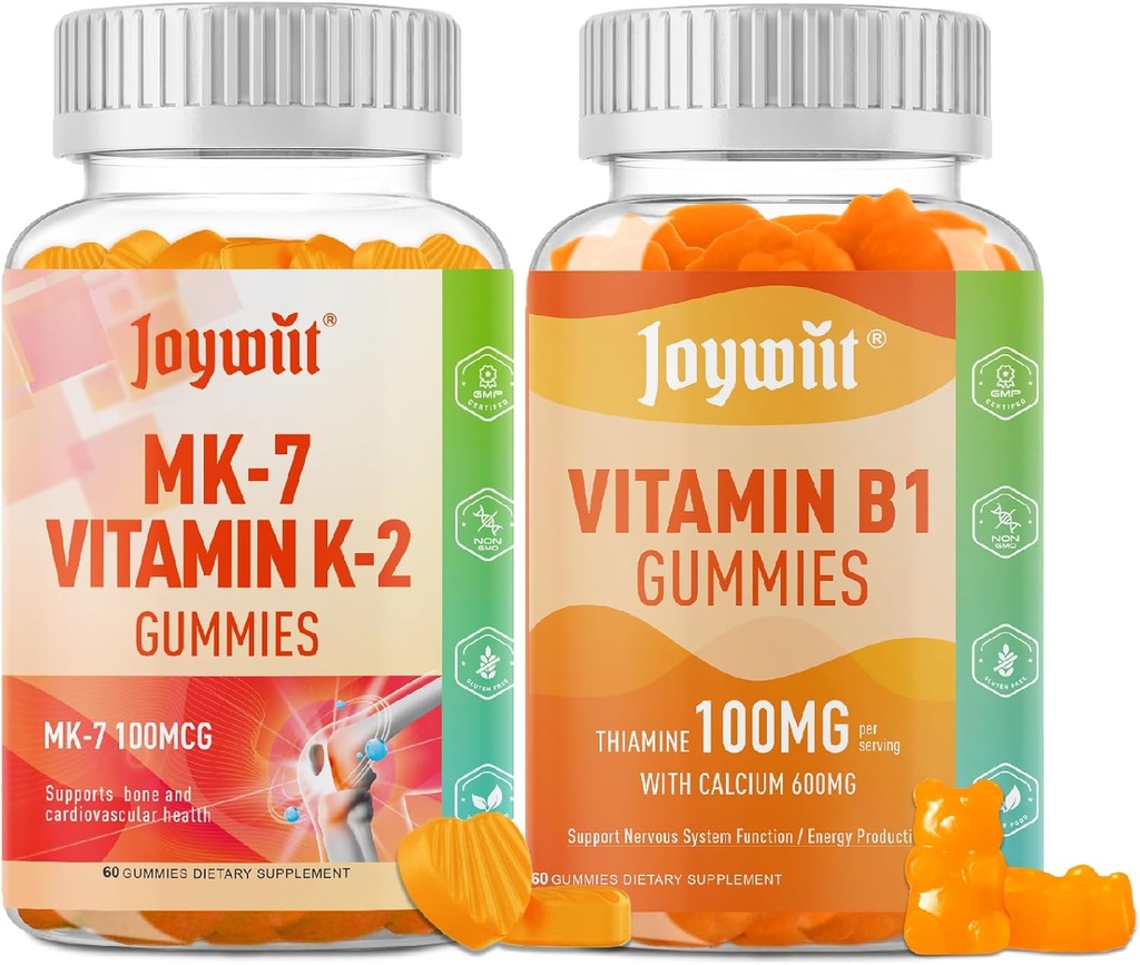 Gume de vitamina B1 și vitamina K2 MK7