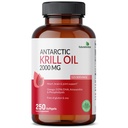 Futurebiotics Antarctic Krill Oil 2000mg cu Astexanthin, Omega-3s EPA, DHA și fosfolipide - 100% ulei pur Premium Krill Heavy Metal testat, Non-Gay 