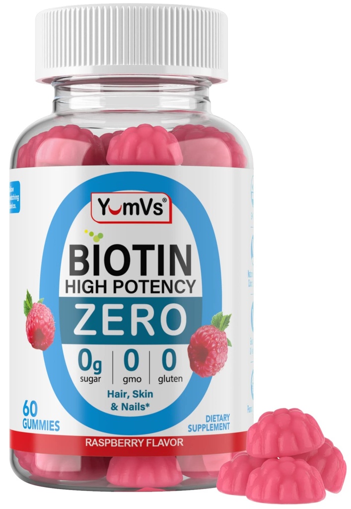 Biotin Gummies Sugar Free 