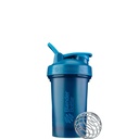 BlenderBottle Classic V2 Shaker Sticla Perfect pentru Shake-uri de proteine și antrenament pre, 20-Ounce, Ocean Blue