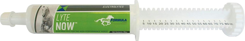 Uckele Lyte Acum Seringă pentru cai - Spectrum complet Electrolit Paste pentru cai - Lichid mineral equin - 3 Doze - 80 CC