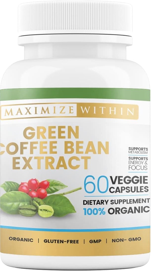 Maximizează în extractul de cafea verde, 60 ct