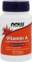 Acum alimente, vitamina A, 10.000 UI, 100 Softgels