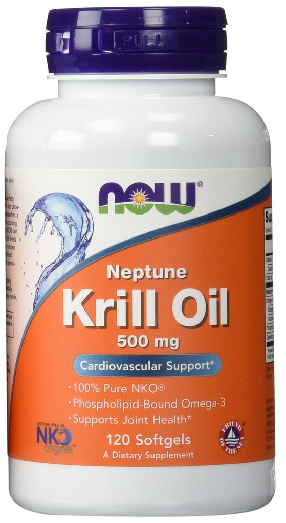 Now Foods Neptun Krill Oil 500Mg (ambalaj 2)120 softgels