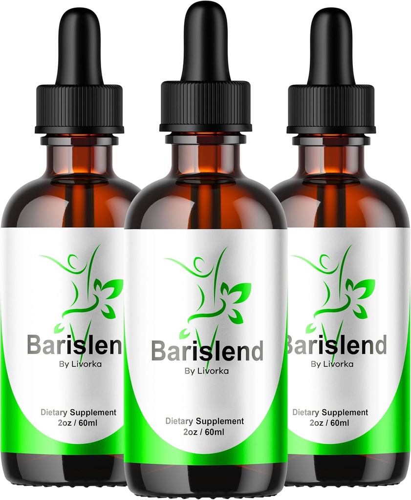 (3 ambalaj) Picături Bariselnd, Barislend lichid, picături oficiale Barislend lichid, Barislends Advanced Liquid Drop Formula, Barislend Drop Supplement Premium Supplement Liquid Support, 3 flacoane pentru 3 luni
