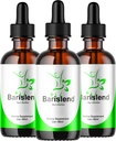 (3 ambalaj) Picături Bariselnd, Barislend lichid, picături oficiale Barislend lichid, Barislends Advanced Liquid Drop Formula, Barislend Drop Supplement Premium Supplement Liquid Support, 3 flacoane pentru 3 luni