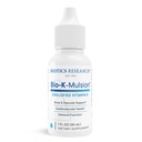 Biotics Research Bio K Mulsion lichid vitamina K picături - 500 mcg/S - vitamina K1 fitonadionă pentru adulți - VIT K Supliment - Oase puternice, Heart Health, sânge Complot suport, 1 fl oz