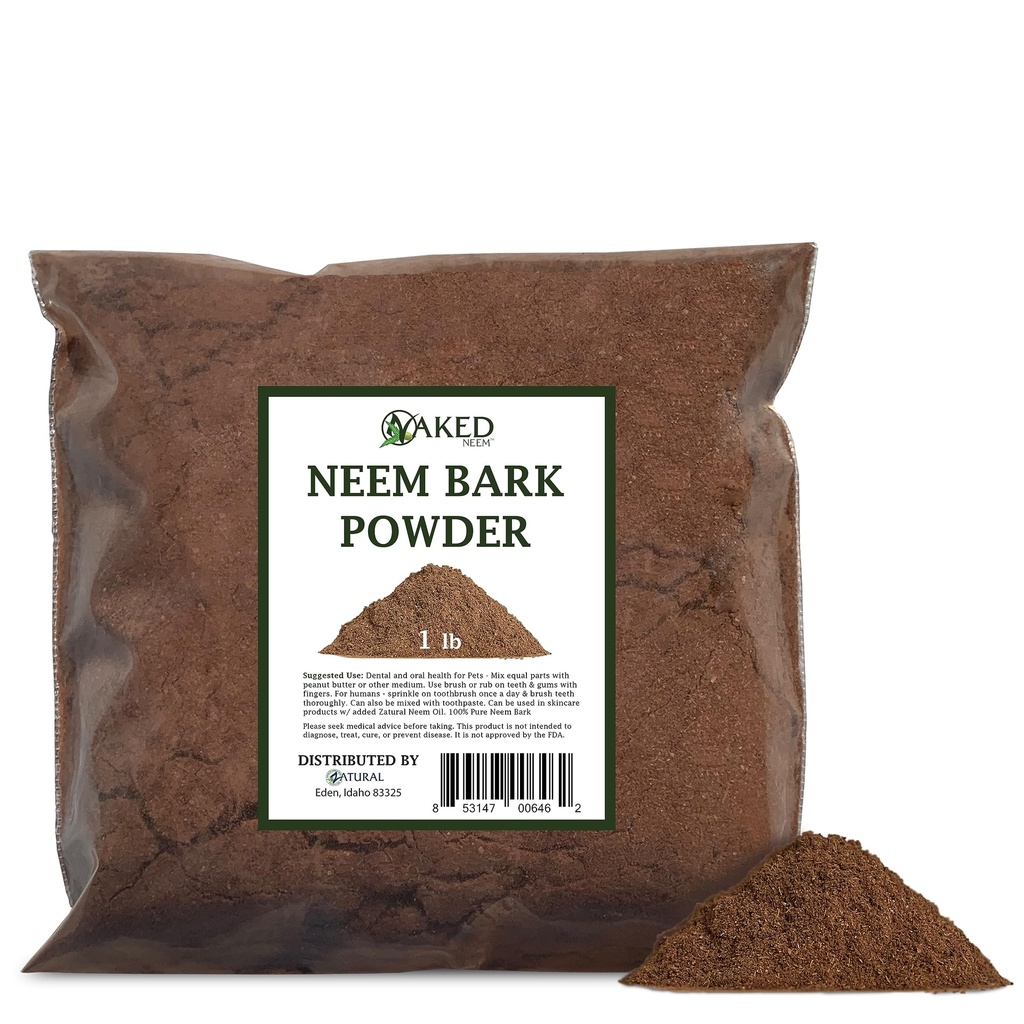 Neem Bark Dental & Digestion Support - 16oz Dinte pulbere