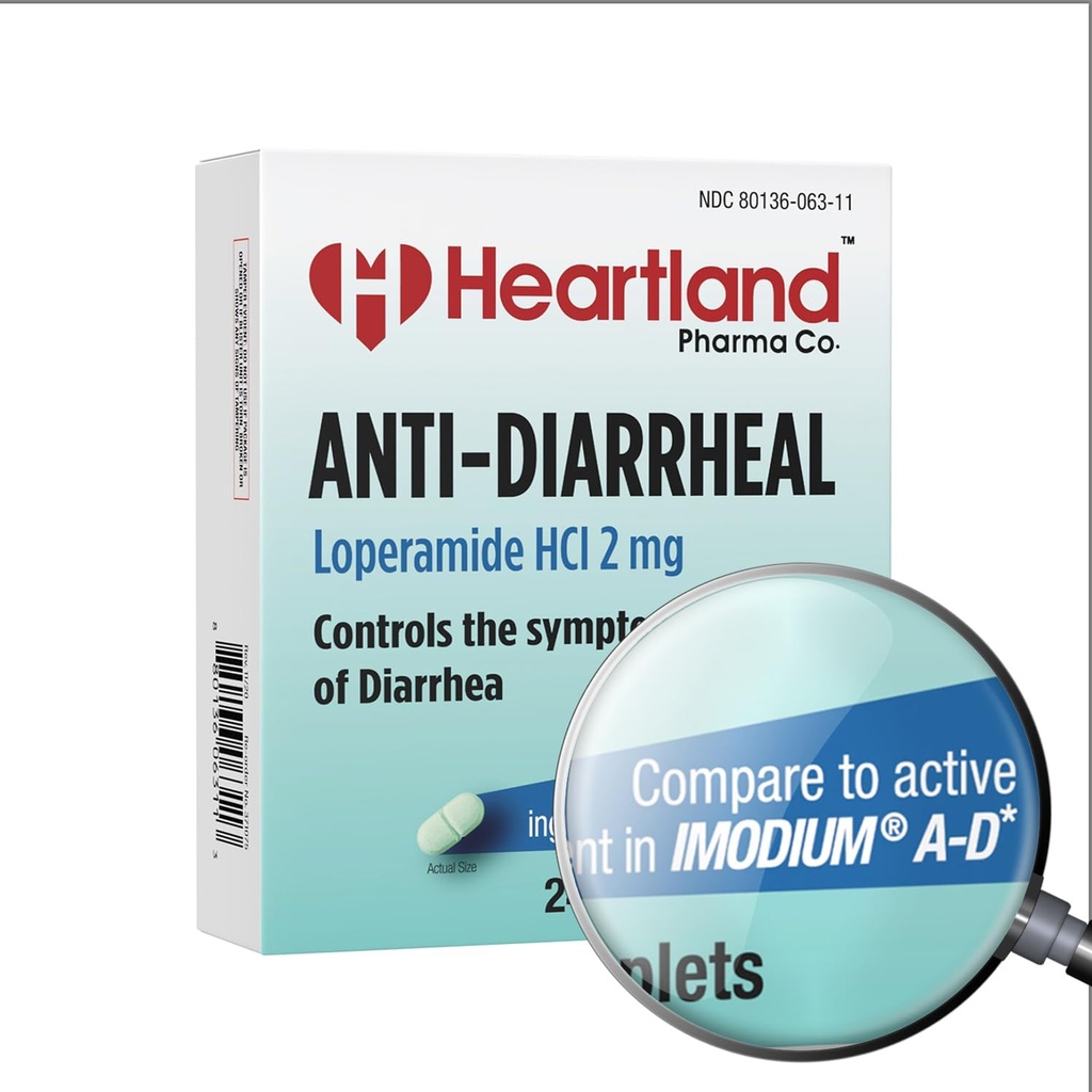 Loperamidă HCL 2mg Caplet 
