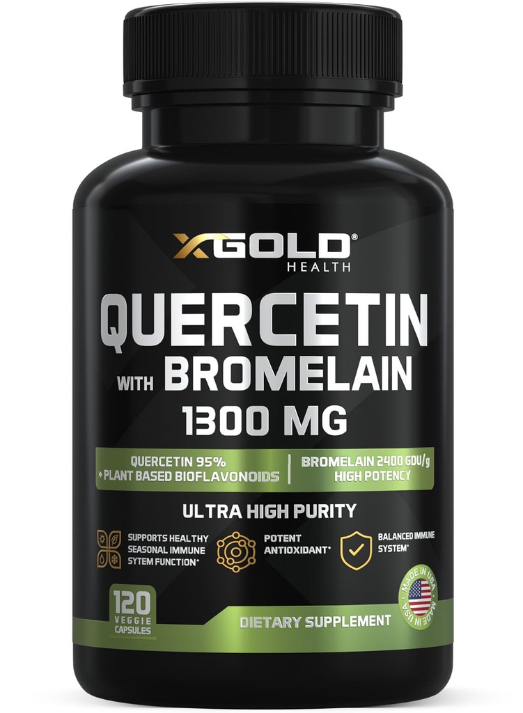 Querbetin + Bromelain 1,300 mg 