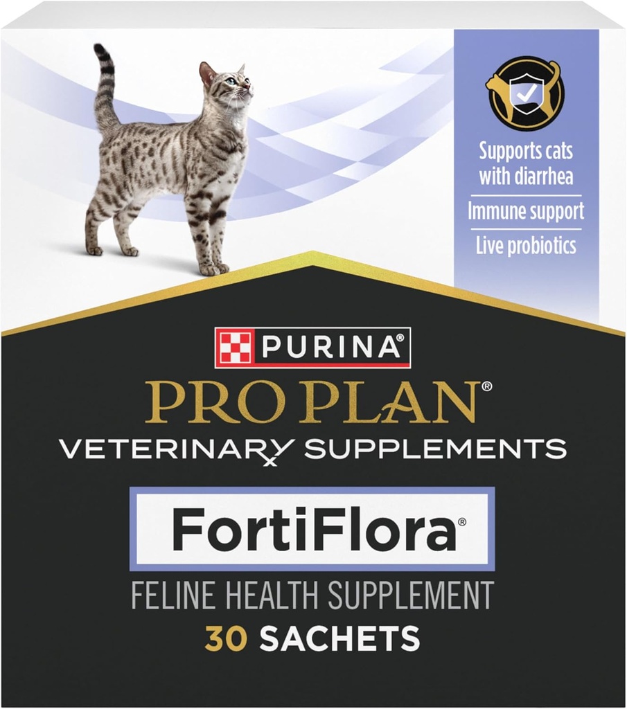 Purina Pro Plan Suplimente Veterinare FortiFlora Probiotice pentru pisici cu diaree Suplimente Cat