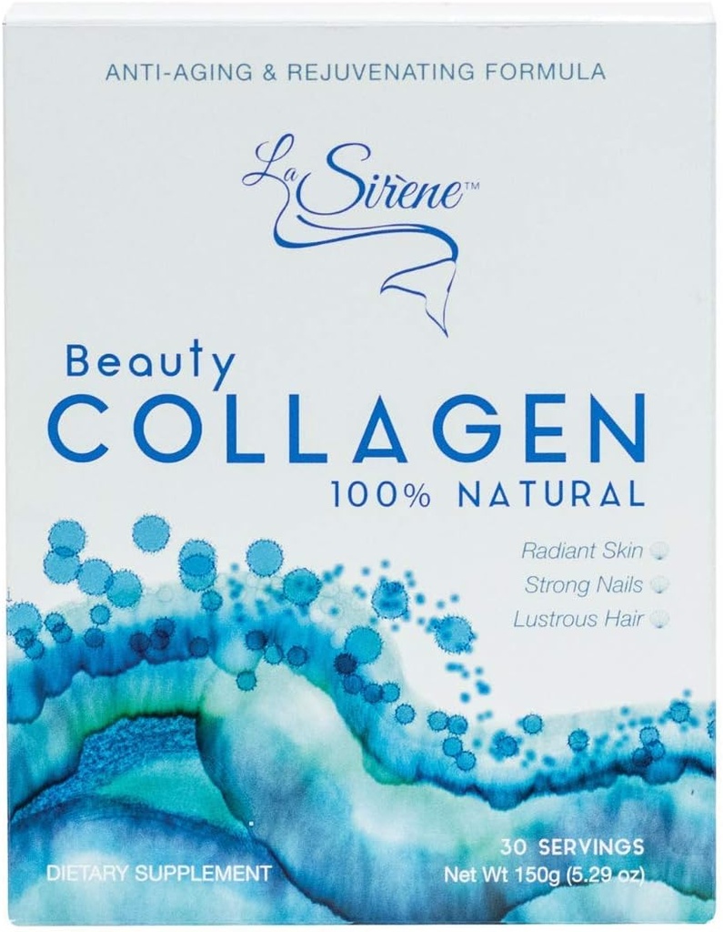 100% Natural Marine Beauty Colagen, Tip 1 - Premium Anti-Aging Supliment pulbere pentru piele, par si unghii - Made in Japonia