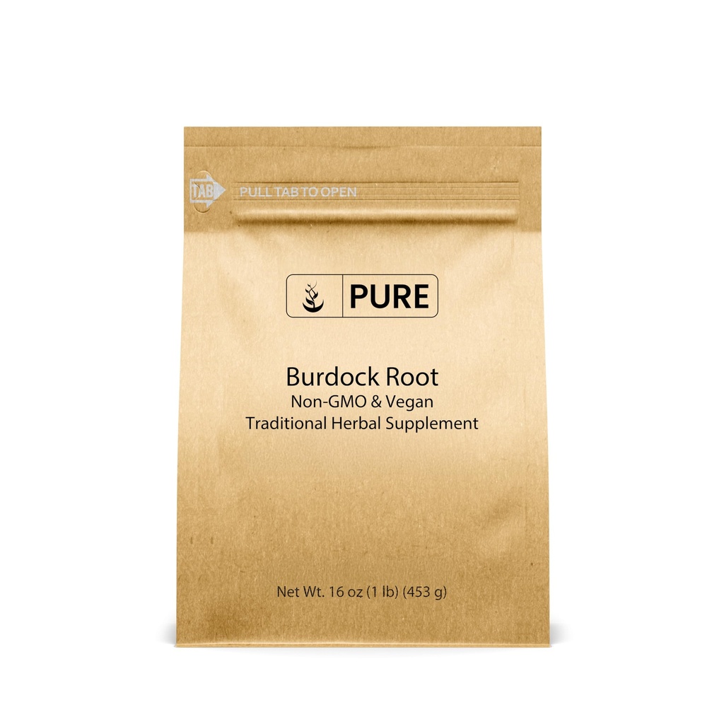 Ingrediente originale pure extract de rădăcină de brusture (1lb) Lab-Verified, non-GMO