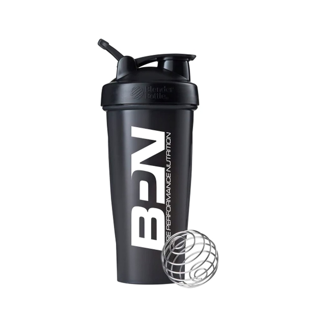 BLE NUTRITION DE PERFORMANŢĂ Blender flacon Shaker flacon, 28 oz Shaker flacon cu wire whisk, negru