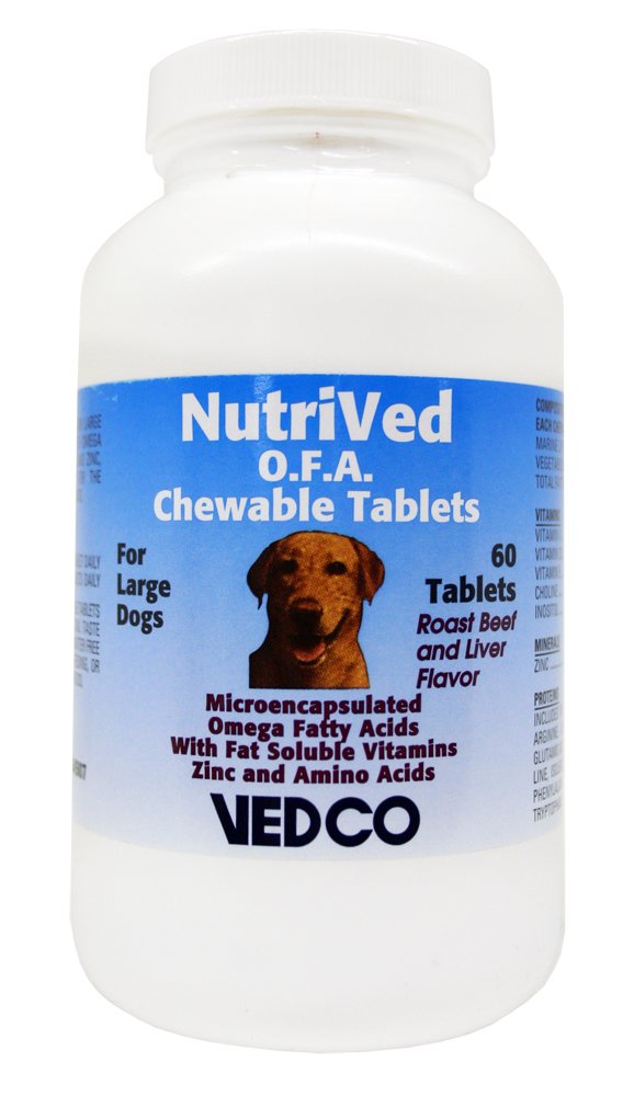 Vedco 60 Nutrived O.F.A. comprimate masticabile pentru câini de talie mare