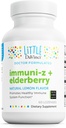 DAVINCI Little Imuni-z + Elderberry - Kids Zinc Lozenge to Support Immune Health, Healthy Lungs and Throat Tesut* - with Vitamin D3, Zinc, Elderberry and More - Lemon Flavor - 60 Lozenges