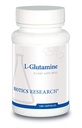 Biotice de cercetare L Glutamina, sanatate gastro-intestinala, suport de lingura, suport muscular optim, musculare Lean, activitate antioxidanta, forma libera Aminoacid. 180 Capsule