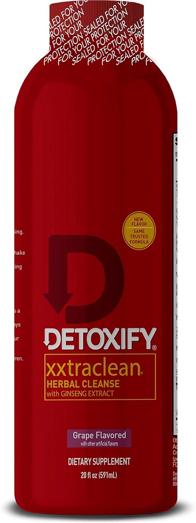 Detoxifiere  Cleanse Detoxifiere pentru femei și bărbați - aceleași rezultate de zi - Îmbunătățit cu extract de ginseng și extract de muls de lapte - Plus Sticker