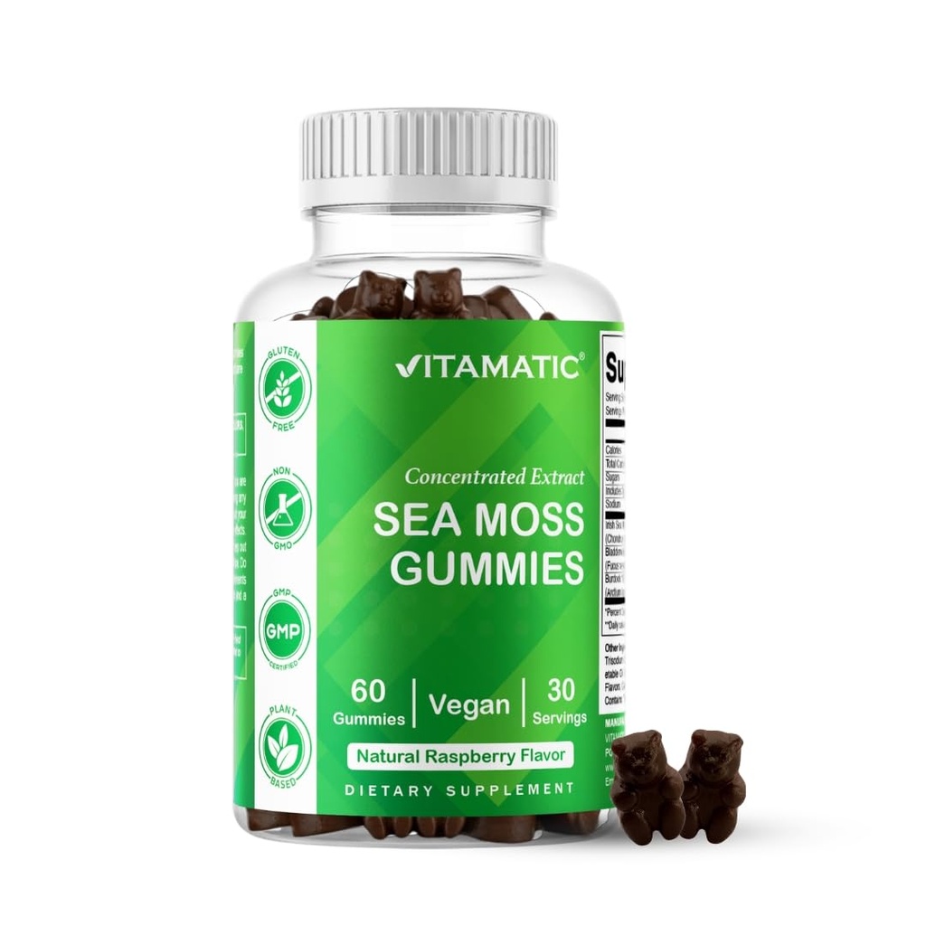 Vitamatic Irish Sea Moss Gummies 