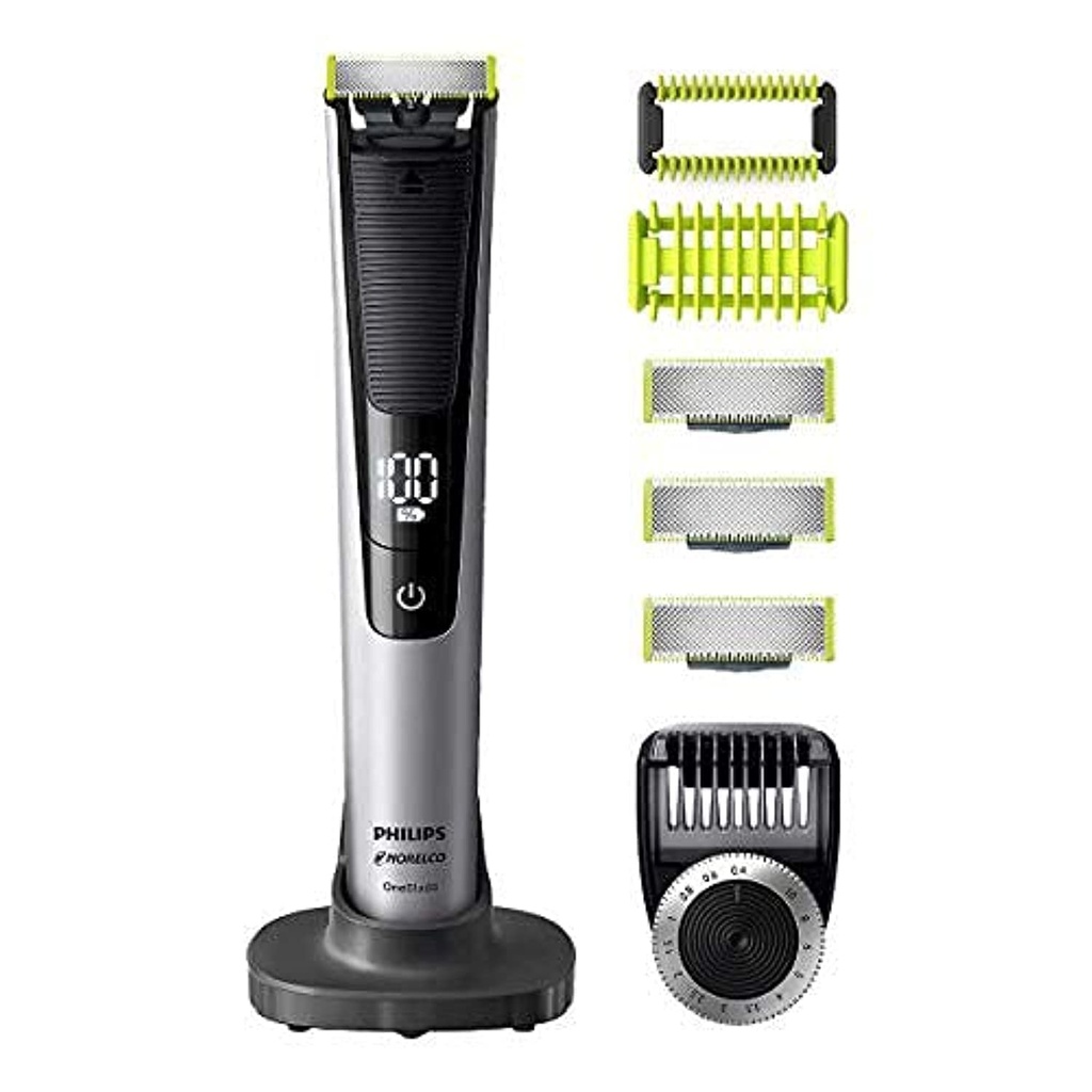 Philips Norelco OneBlade Pro fata si corp Trimmer