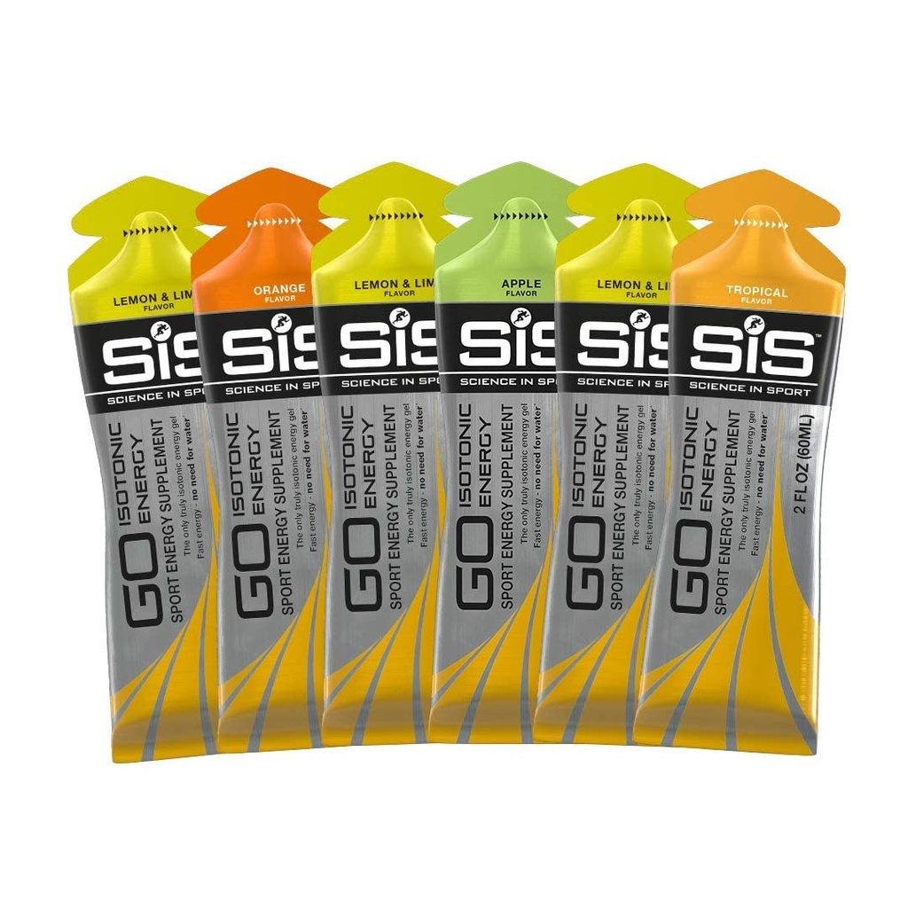 SiS GO Isotonic Energy Variety Pack, 2 Fl Oz (Pachet de 6)