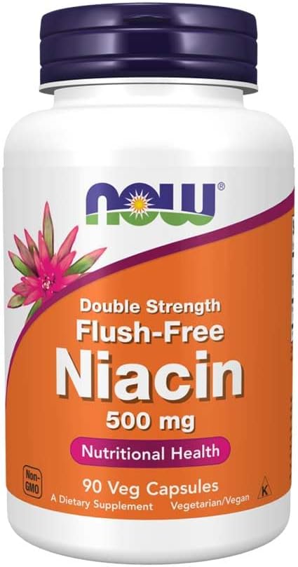 ACUM Alimente - Niacin Flush-Free Dublu Putere 500 mg. - 90 Capsule vegetale (s)