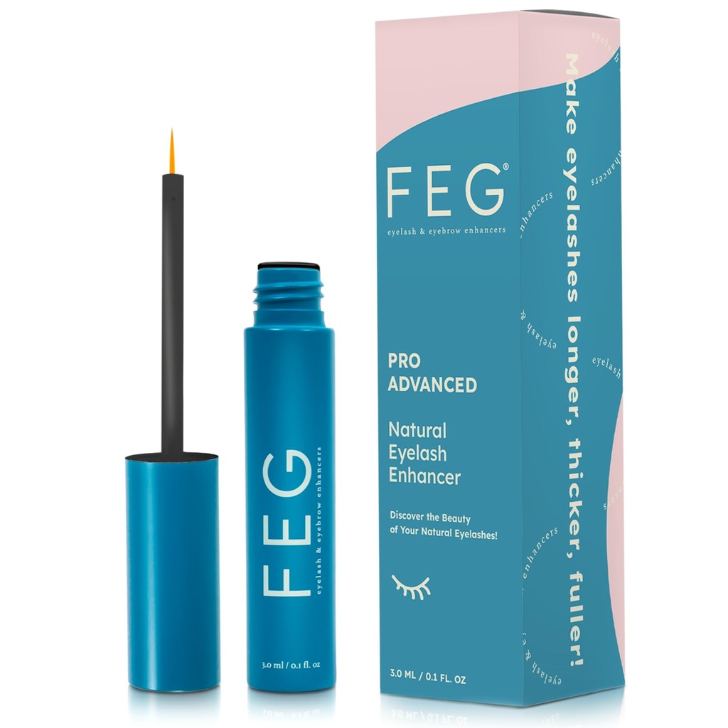 FEG Pro Advanced Natural Gellash Enhancer Ser pentru Rapid Lash Creștere 