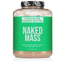 Naked Vegan Mass - Unt de arahide ciocolata - 1,290 Calorii, nimic artificial, toate ciocolata naturala PB Greutate Gainer Pulbere de proteine, non-GMO, Soy & Gluten gratuit - 8LB vrac - 11 serviri