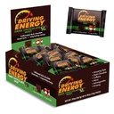 Energetica de conducere - Dimensiune cofeina Muşcături - Ciocolată neagră Mentă Energie Combustibil cu 150 mg Cafeina - Energie Lungă pentru Gym, Antrenament, Adulţi - Gust mare - Carb scăzut - Sanatos Snack - 50 Conte