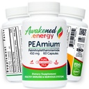 Palmitoiletanolamidă 450mg Confort Mobilitate Nervi Cognitive & Immune Suport - Micronized mare absorbţie - Toate mazăre naturală - Statele Unite ale Americii Made - Fără aditivi sau tatuaje 