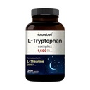 NatureBell L Tryptofan 1300mg cu L Theanine 200mg, 300 capsule 