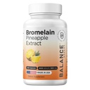 Balancebreens Bromelain 500mg, 120 capsule - Extract de Ananas Enzim digestiv, Suportă Digestia și Suplimentul Comun de Sănătate