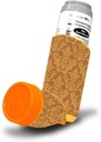 MightySkins Skin for Proventil HFA Astm Inhaler - Golden Bubbles 
