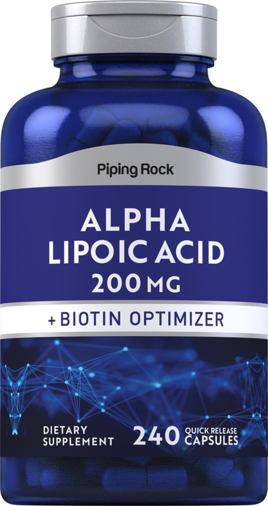 Piping Rock Alpha Acid lipoic 200mg 