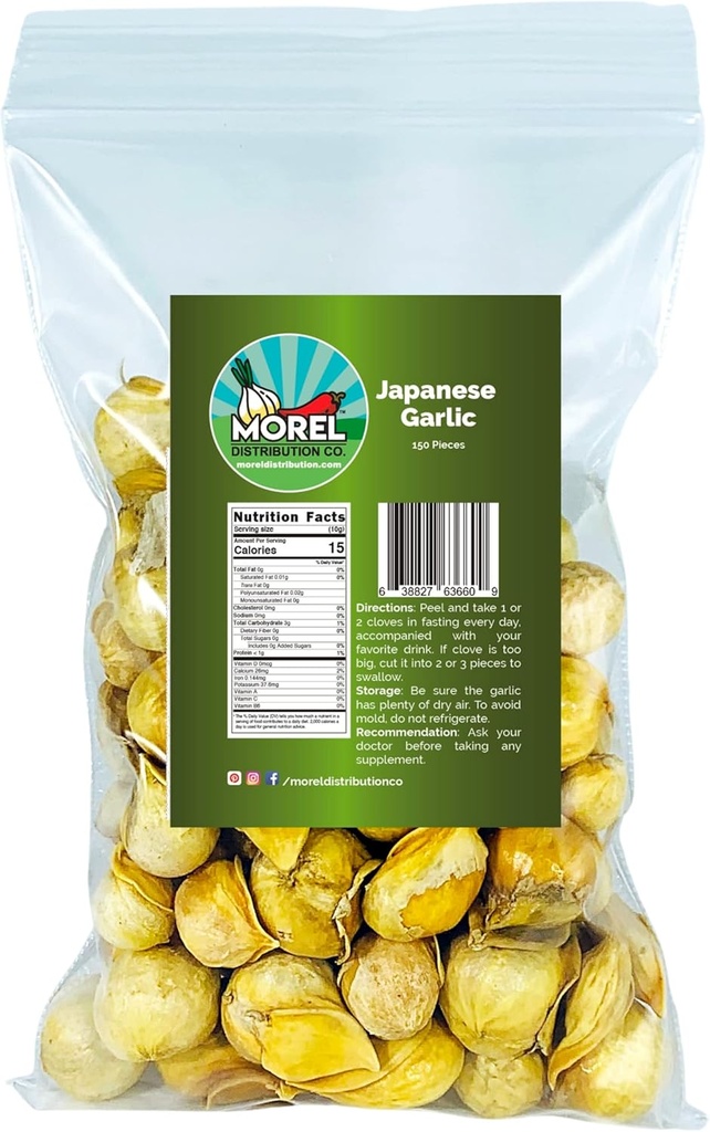 Usturoi japonez/AJO Japones (100% Natural!) 150 bucăți